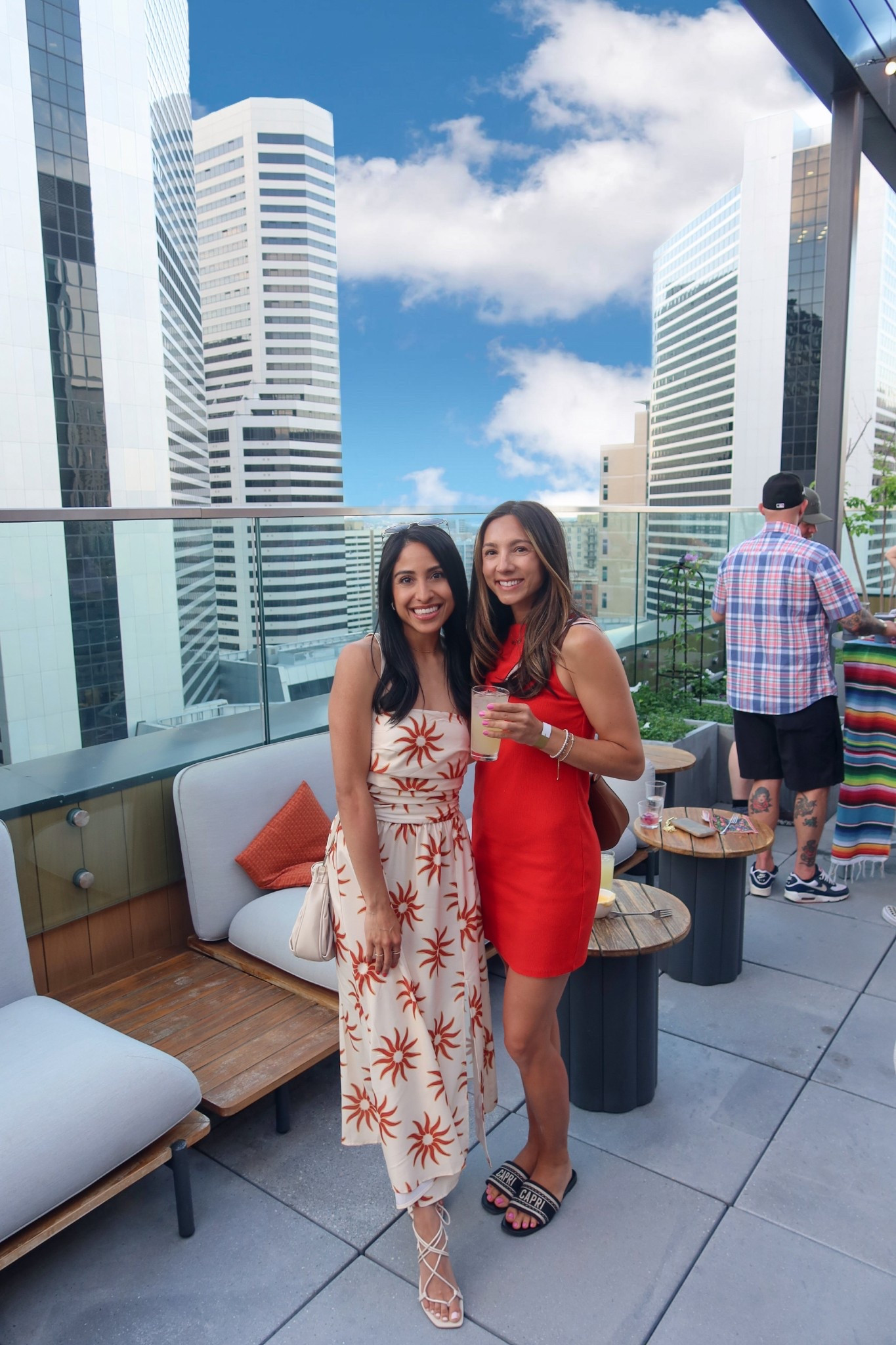 Summer outfit | Rooftop party | Midi dress  | Petal & Pup

#LTKParties #LTKSeasonal #LTKSummerEdit