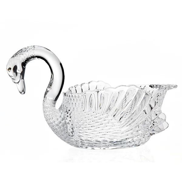Godinger Silver Art Co Swan Metal Serving Bowl | Wayfair North America