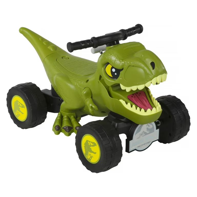 Jurassic World 6V T-Rex Quad with Interactive Play Features for toddlers ages 18 months+ | Walmart (US)