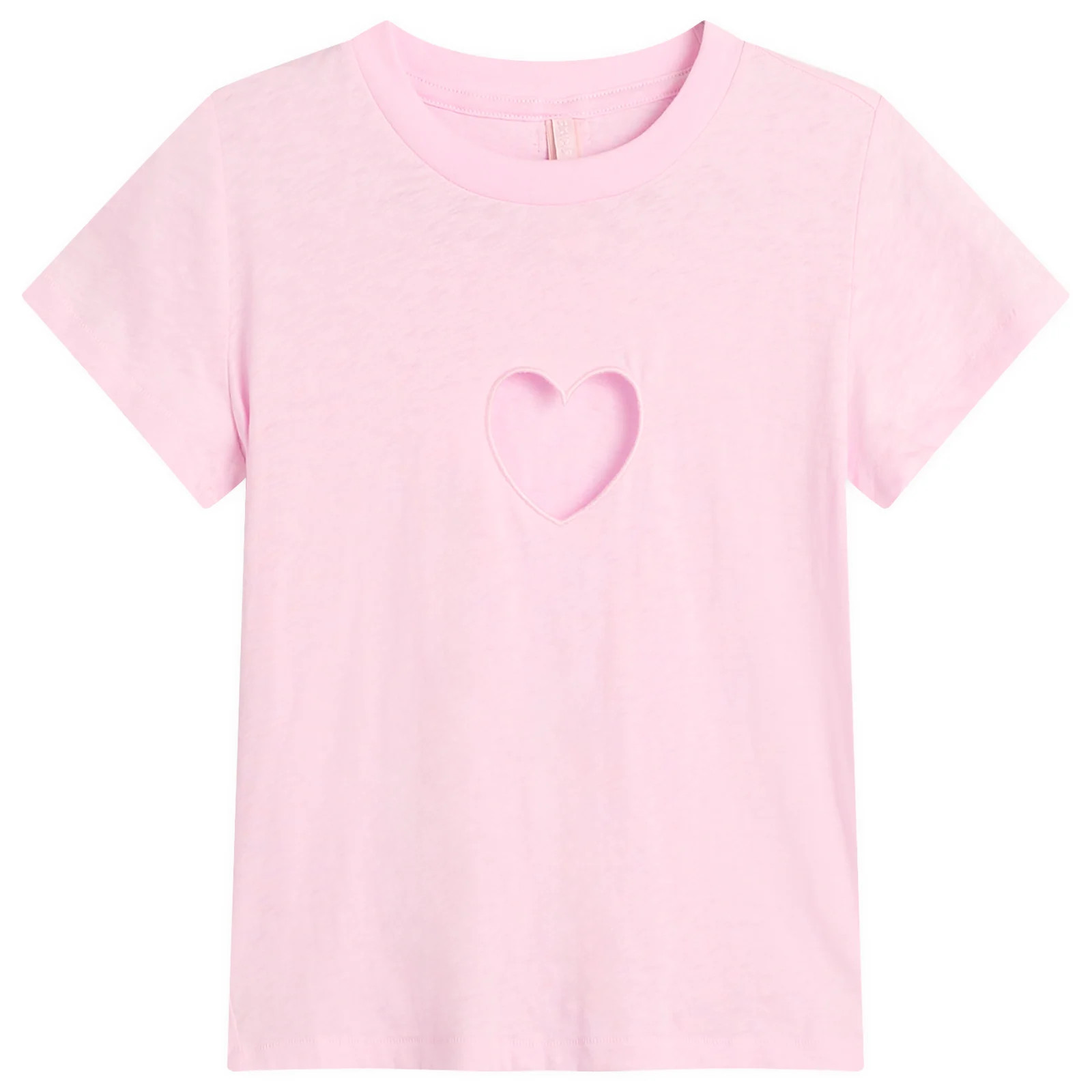SKIMS Women's Worn In Jersey Baby T-Shirt in Baby Pink, Size Small | END. Clothing