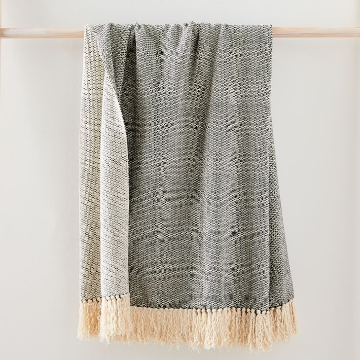 Pebble Texture Throw | West Elm (US)