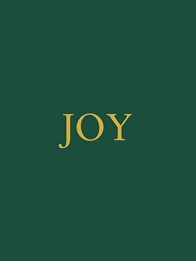 Joy: Christmas Decorative Book | Elegant Holiday Accent for Coffee Tables, Shelves, and Mantels | Amazon (US)