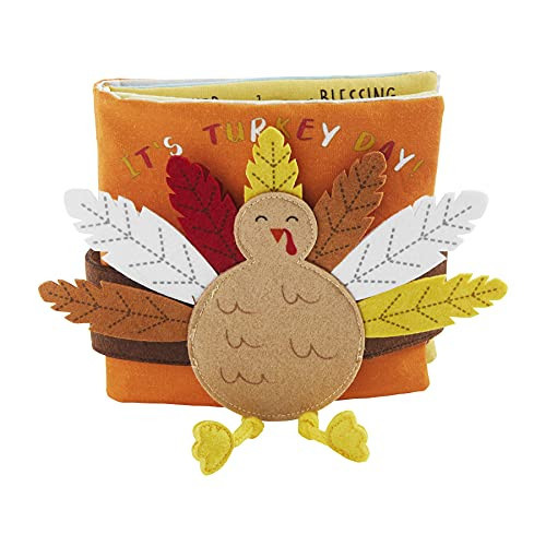 Mud Pie Turkey Day Children's Thanksgiving Book with Headband | Amazon (US)
