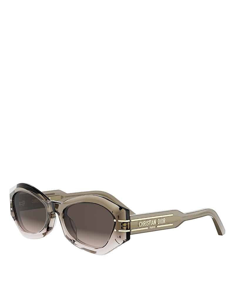 Dior DiorSignature B1U Butterfly Sunglasses, 55mm | Bloomingdale's (US)