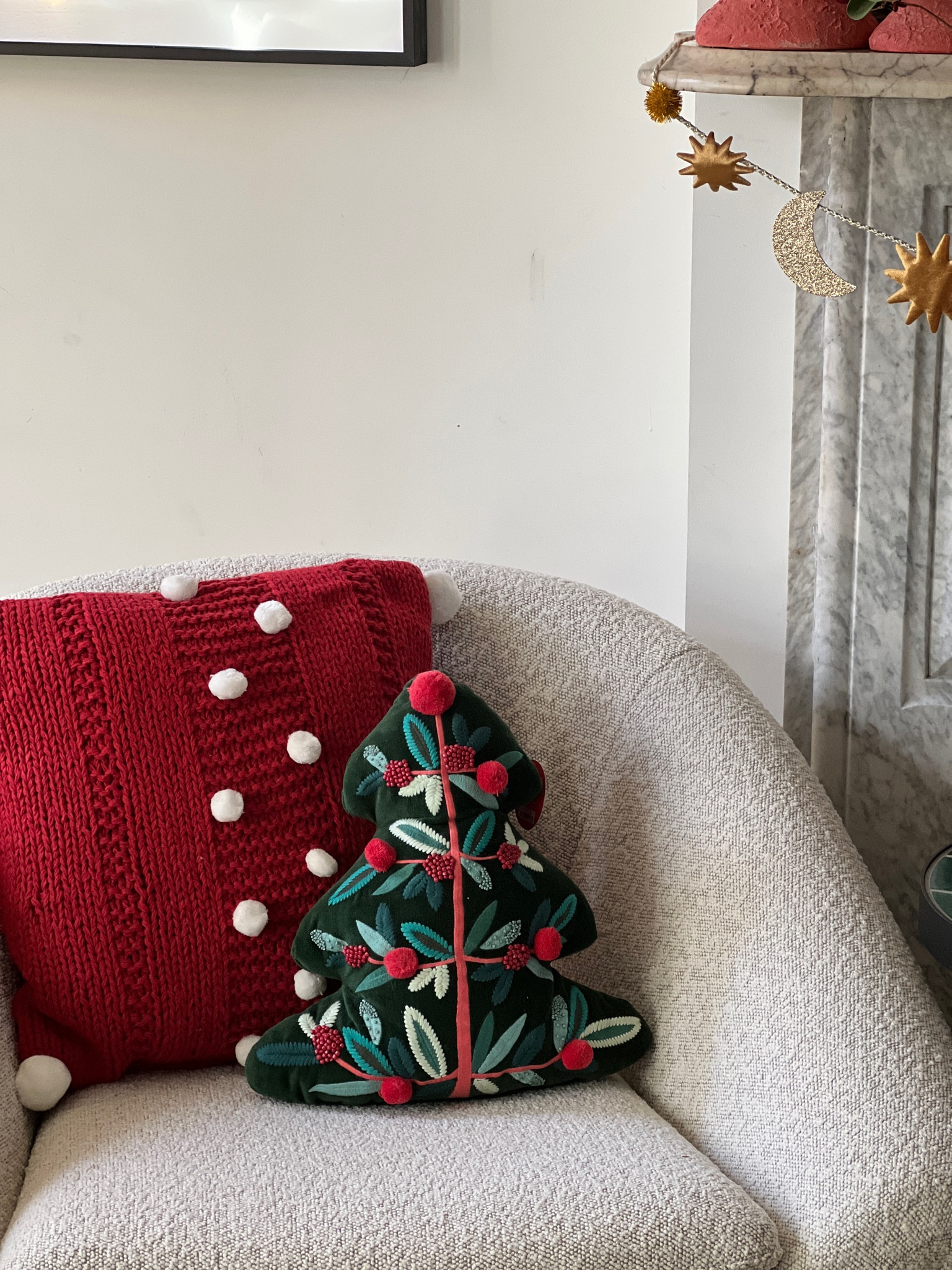 Cozy holiday vibes with Jungalow at Target. Holiday pillows always make a space feel holiday ready! 

#LTKhome #LTKunder50