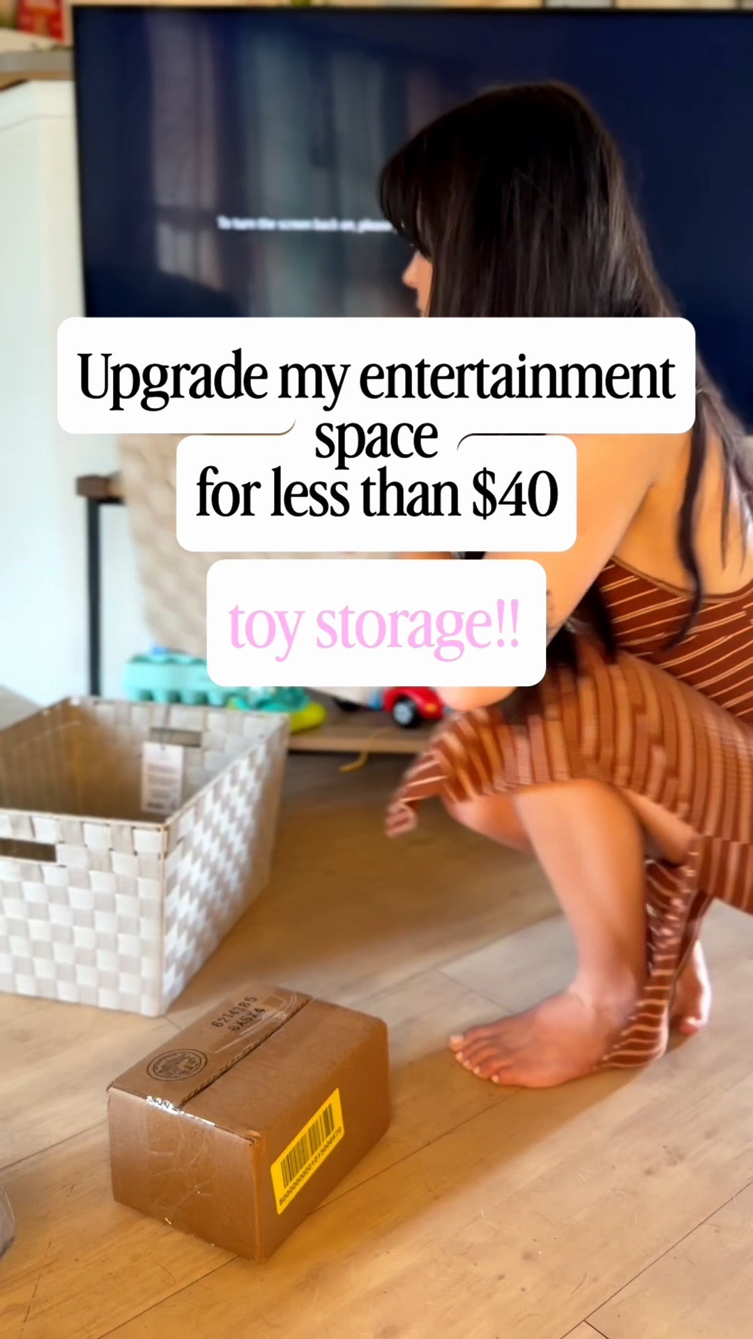 Toy storage on a budget!

#LTKmomlife #LTKHome #LTKSaleAlert
