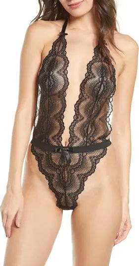 Alessa Lace Thong Teddy | Nordstrom