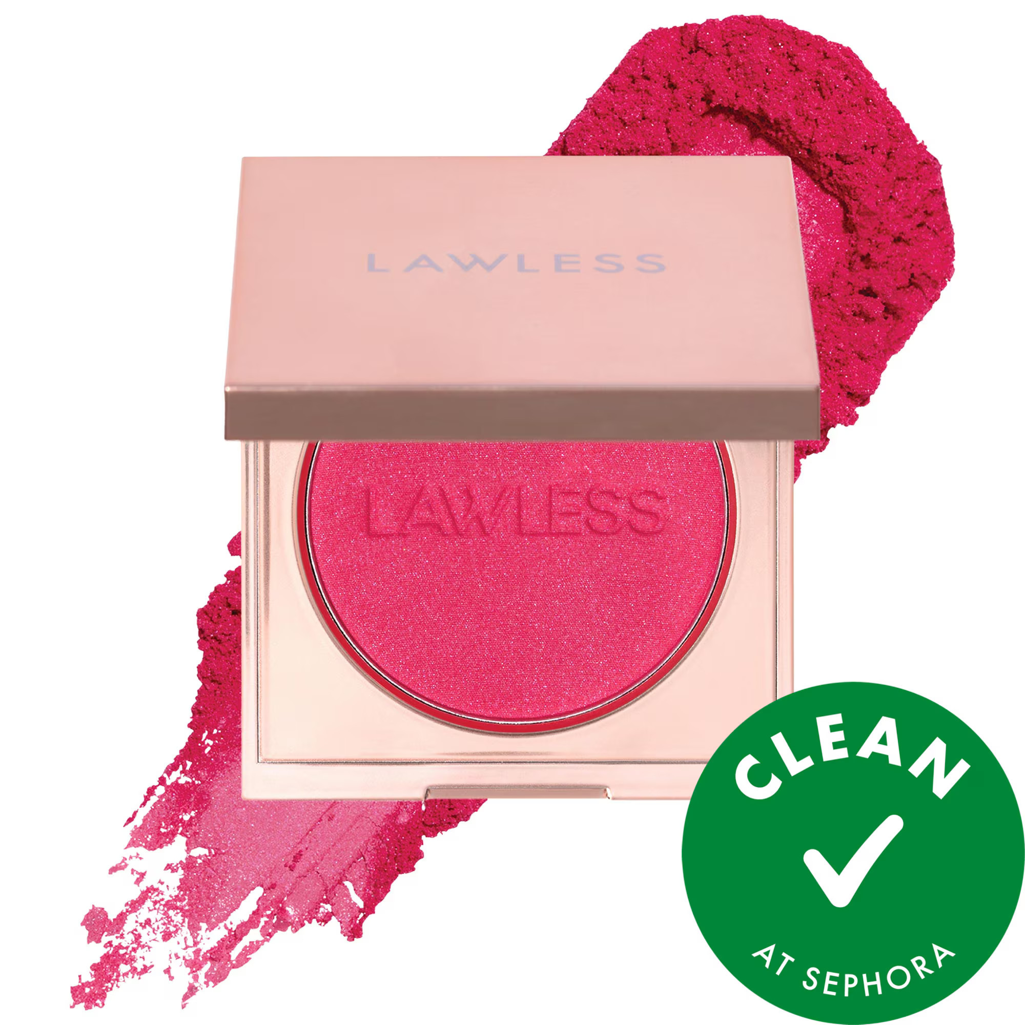 LAWLESS Make Me Blush Talc-Free Velvet Blush Juicy Watermelon 0.18 oz / 5.5 ml | Sephora (US)