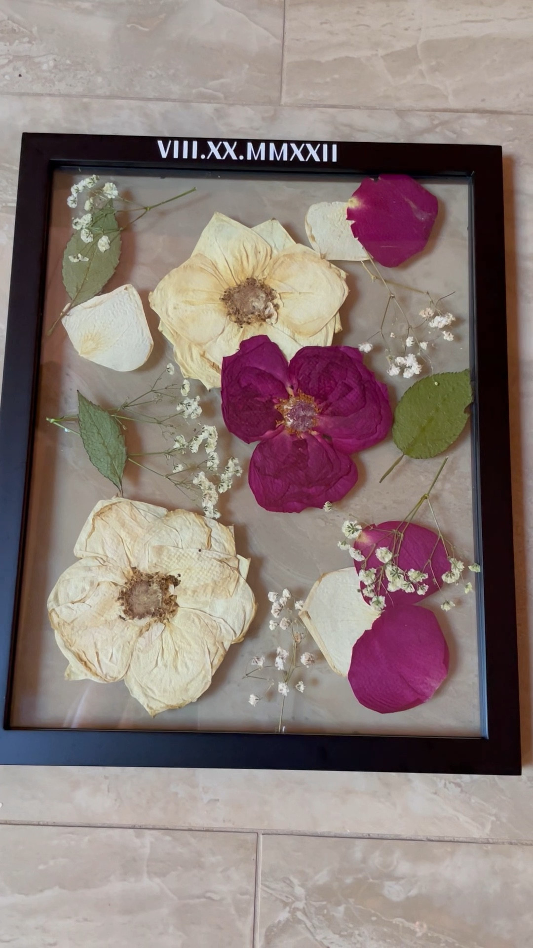 I used an 11x14 frame because I plan to put 2 side by side. However if you are just framing one bouquet, I suggest going with a bigger size!

#LTKunder50 #LTKwedding #LTKhome