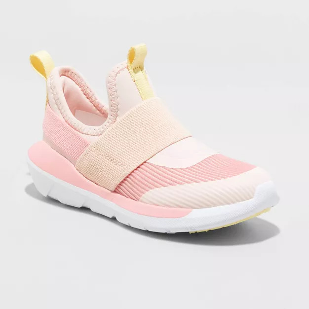 Kids' Silver Pull-On Performance Sneakers - All in Motion™ | Target