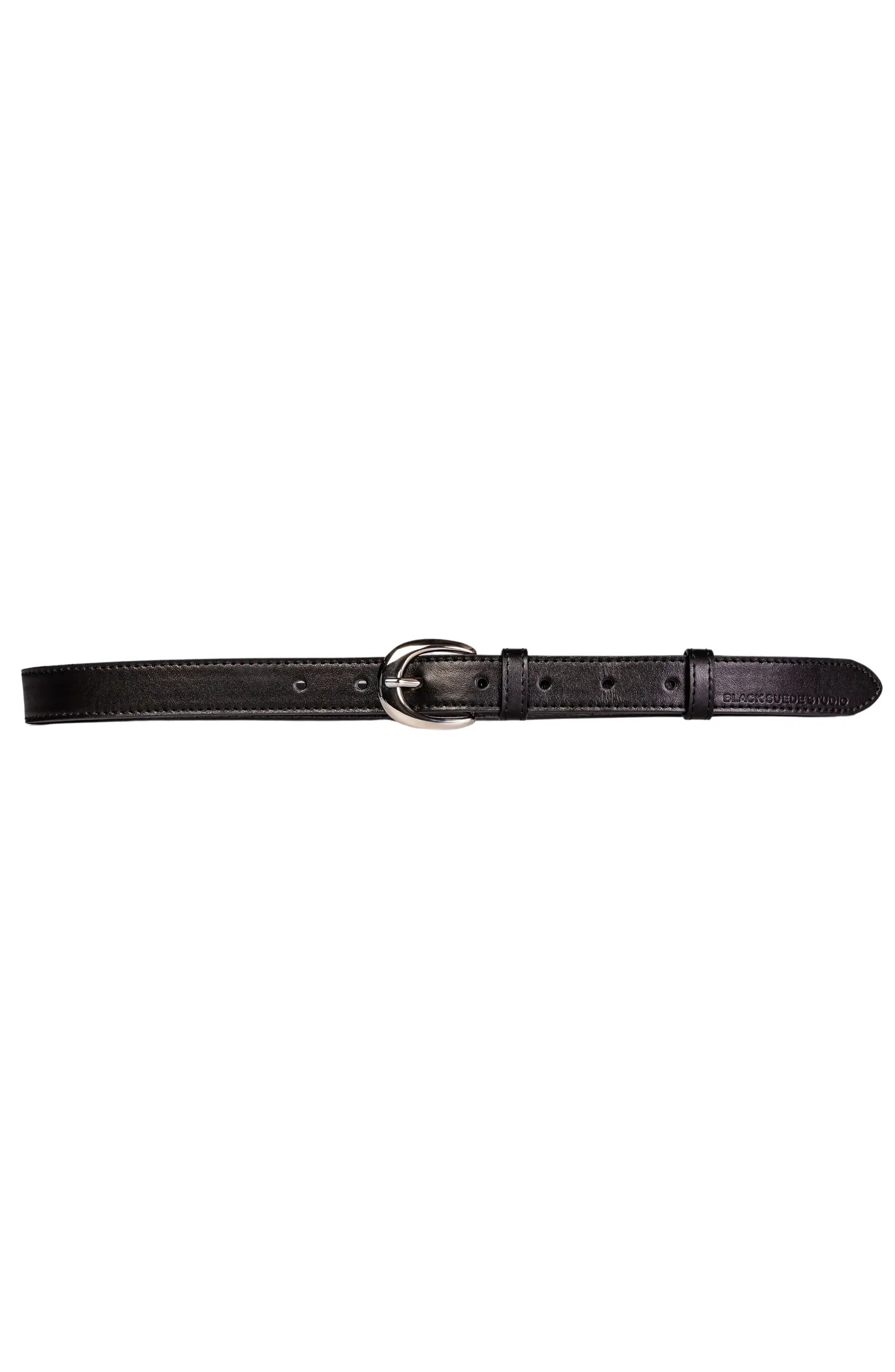 BLACK SUEDE STUDIO Half Moon Belt | Nordstrom | Nordstrom