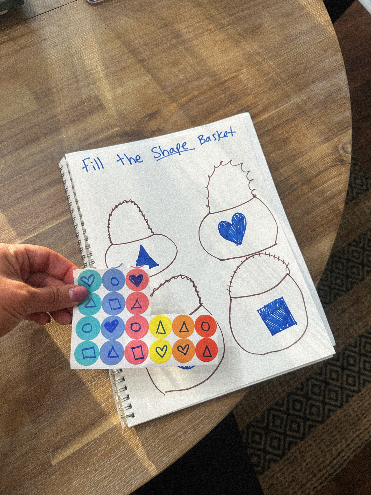 learning activities I prepped for the next few weeks! 🐣✏️🔠 working on matching letters, shapes, and tracing! 

Easter learning journal // Easter toddler learning // Toddler mom // toddler learning // Amazon find // toddler activities // learning journal 