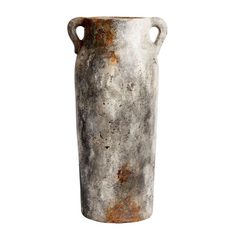 Kacie Terracotta Floor Vase | Wayfair North America