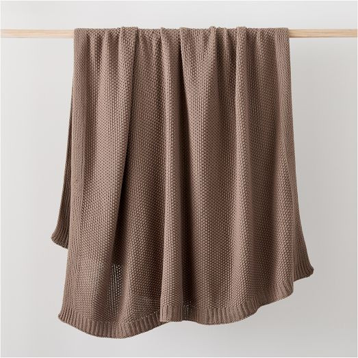 Cotton Knit Throw | West Elm (US)