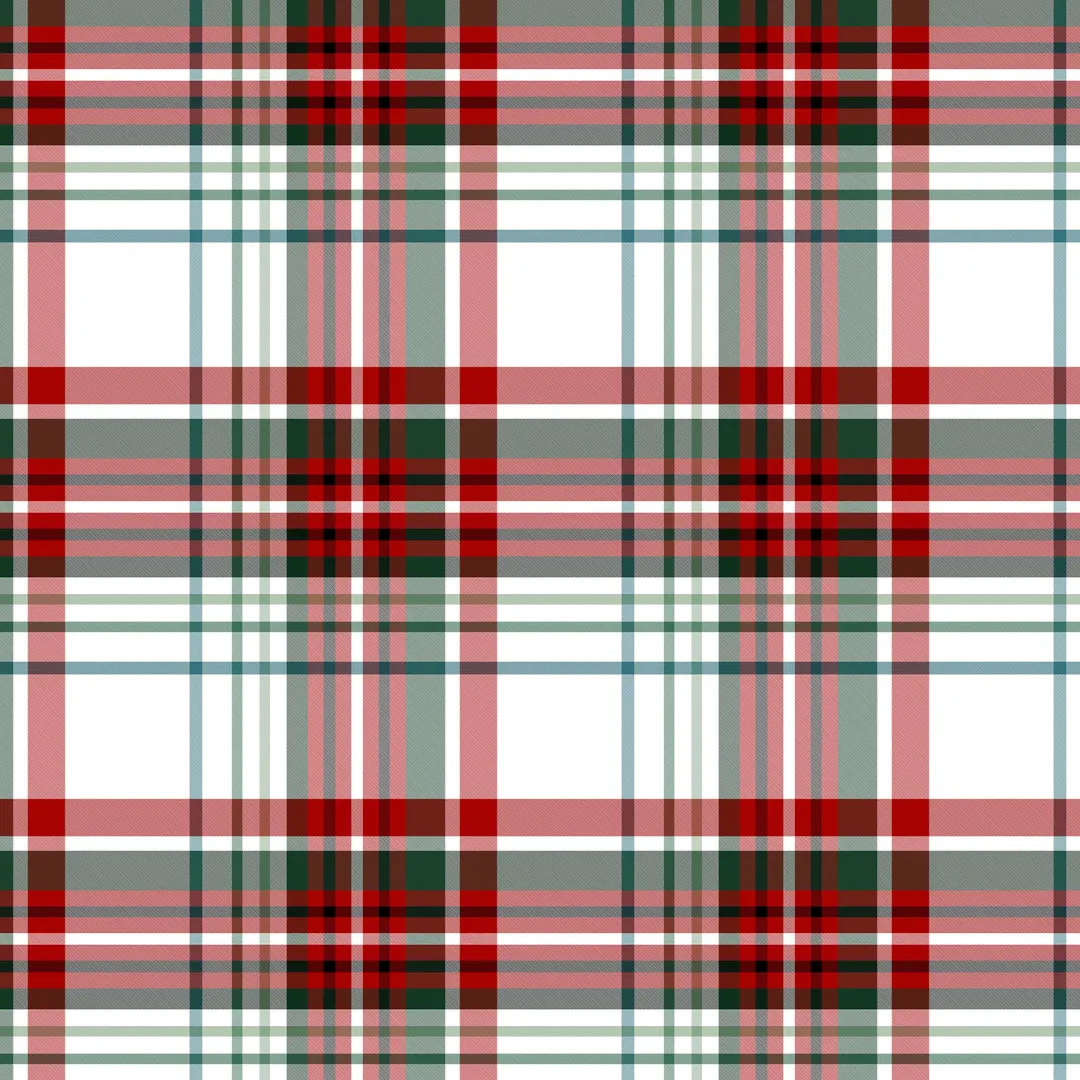 Red and Green Plaid Fabric by the Yard. Quilting Cotton, Sateen, Poplin, Organic Knit, Minky, Fle... | Etsy (US)
