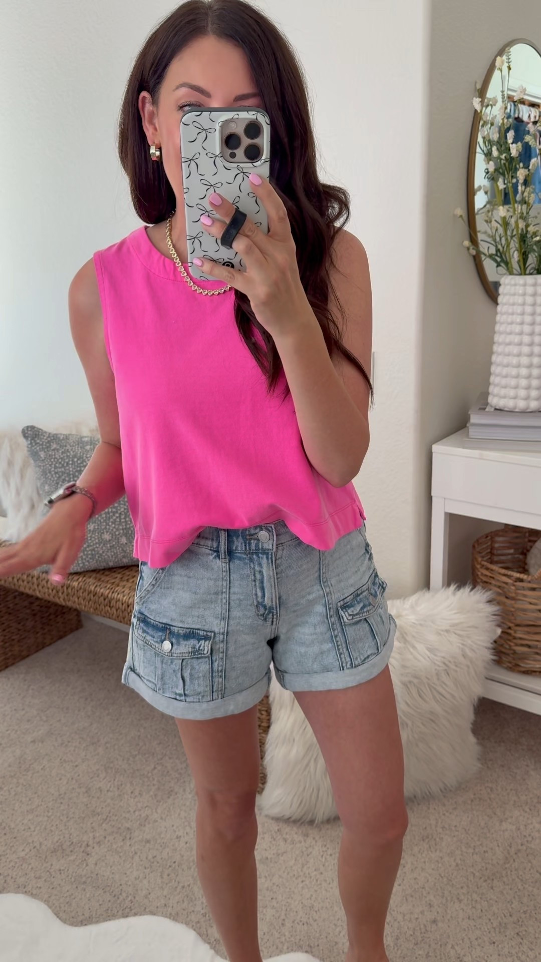 Walmart, $18 utility shorts now restocked in almost all sizes!!! Wearing a 4– these have been some of my most reached for shorts so far this season they are incredible

#LTKFindsUnder50 #LTKSeasonal #LTKStyleTip