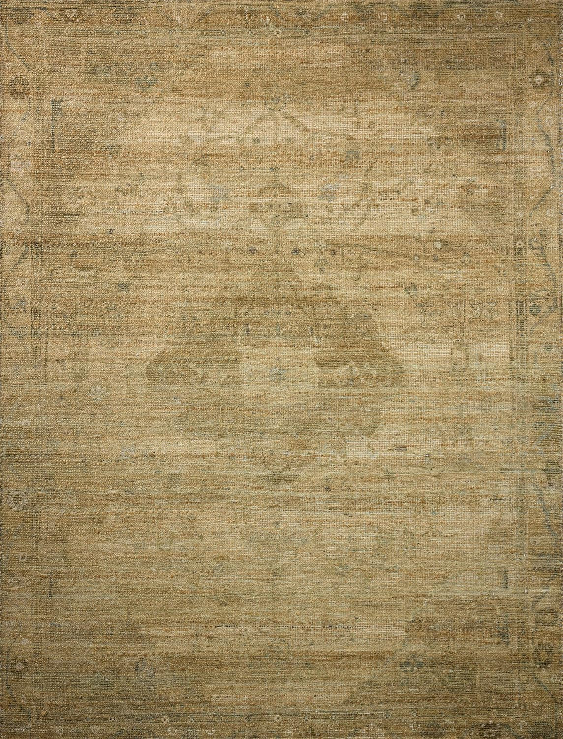 Loloi Magnolia Home by Joanna Gaines Oakley Oatmeal/Stone 3'-6" x 5'-6" Accent Rug | Amazon (US)