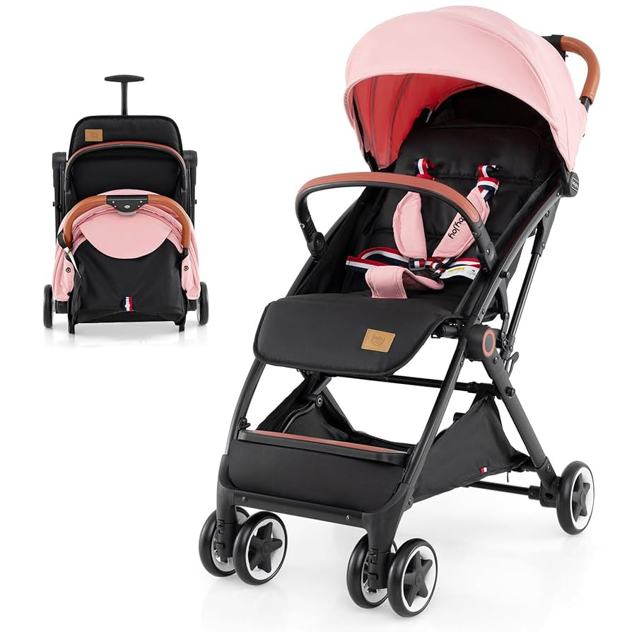 BABY JOY Lightweight Baby Stroller, Compact Toddler Travel Stroller for Airplane with 5-Point Har... | Amazon (US)