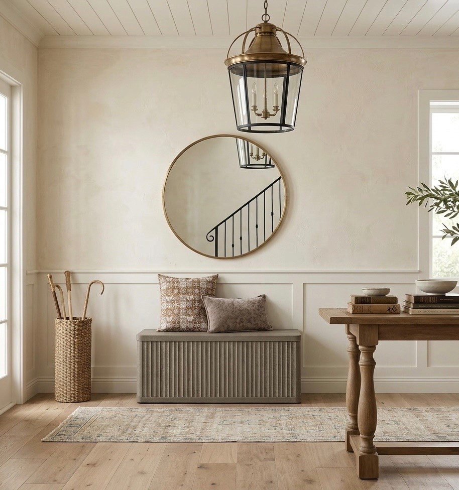 This bench is the ultimate designer secret to hiding hallway clutter while adding warm, organic texture to your home. This versatile piece effortlessly transitions from a spacious storage chest to a cozy mudroom bench. Crafted from durable engineered wood that supports up to 220 lbs, it features dual slow-close safety hinges to prevent sudden slams and noise-reducing pads for whisper-quiet closing.

#Sittingbench #storage #furniture #officefurniture #officestorage #homeinspo #neutralhome #neutraldecor #LTKSeasona
#wayfaircahome #OrganicModern #QuietLuxuryHome #CuratedHome #Vintagelnspired #ModernFarmhouse #FoundAndCurated
#InteriorStyling
#StudioMcGeeVibes #DesignerLookForLess #interiordesign #throwpillows #affordablehomedecor #coastalstyle #amazoncanadafinds #neutralhome #neutraldecor #LTKSeasonal
#storageboxes #homedecor #homerefresh

#LTKcanada #LTKsale #LTKhome