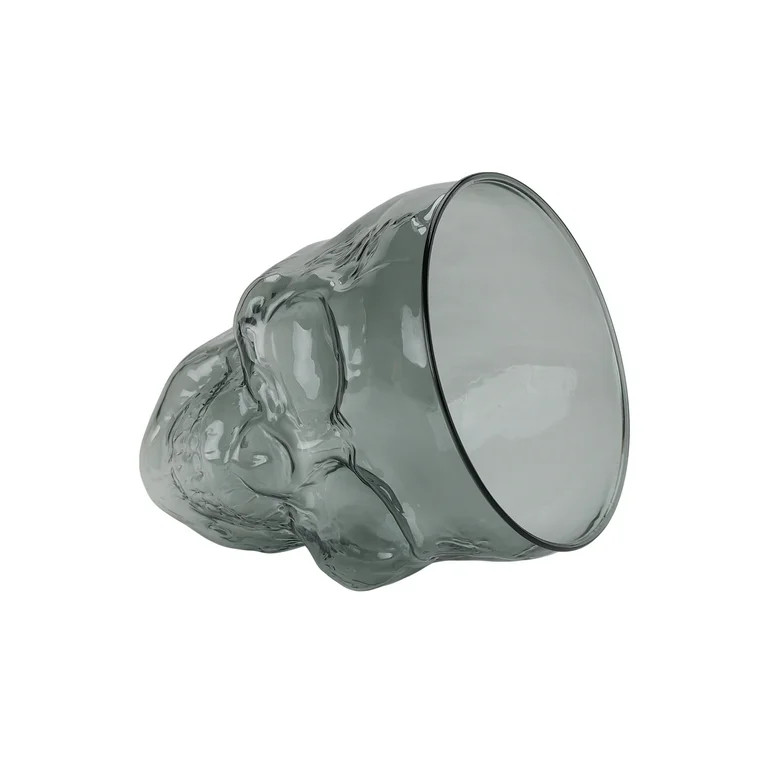 Way to Celebrate 4.5 Quart Acrylic Skull Bucket, Grey | Walmart (US)