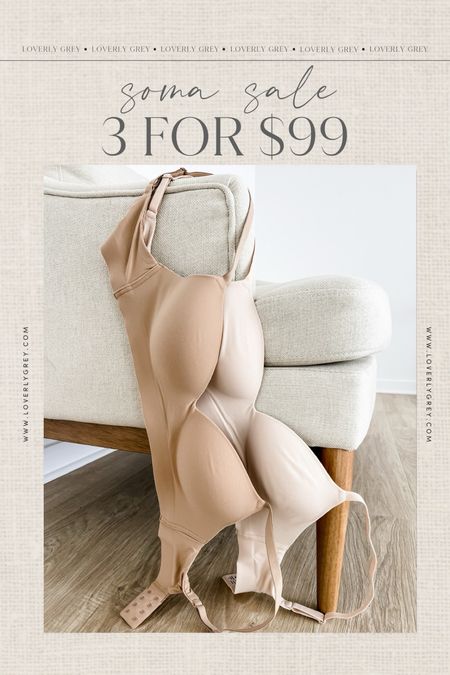 My favorite bras are on sale 3 for $99! 

Loverly Grey, Soma bras

#LTKStyleTip #LTKFindsUnder100