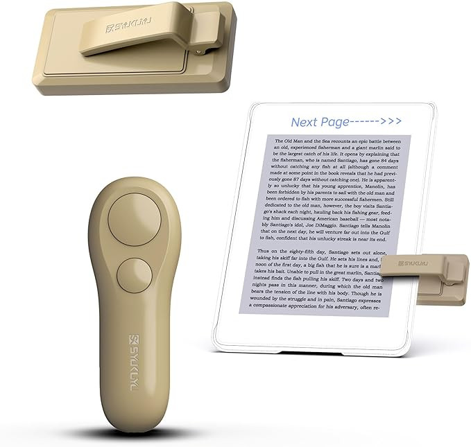 SK SYUKUYU RF Remote Control Page Turner for Kindle Reading Ipad Surface Comics, iPhone Android T... | Amazon (US)