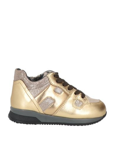 Hogan Junior Infant Girl Sneakers Beige Size 5.5C Soft Leather, Textile fibers | YOOX (US)
