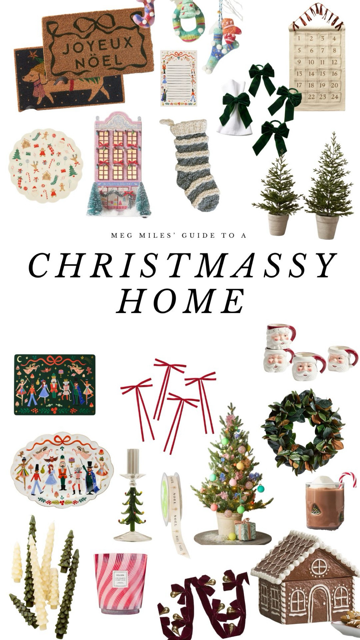 Your guide to creating a festive + Christmassy home! 

#LTKHoliday #LTKSeasonal #LTKGiftGuide