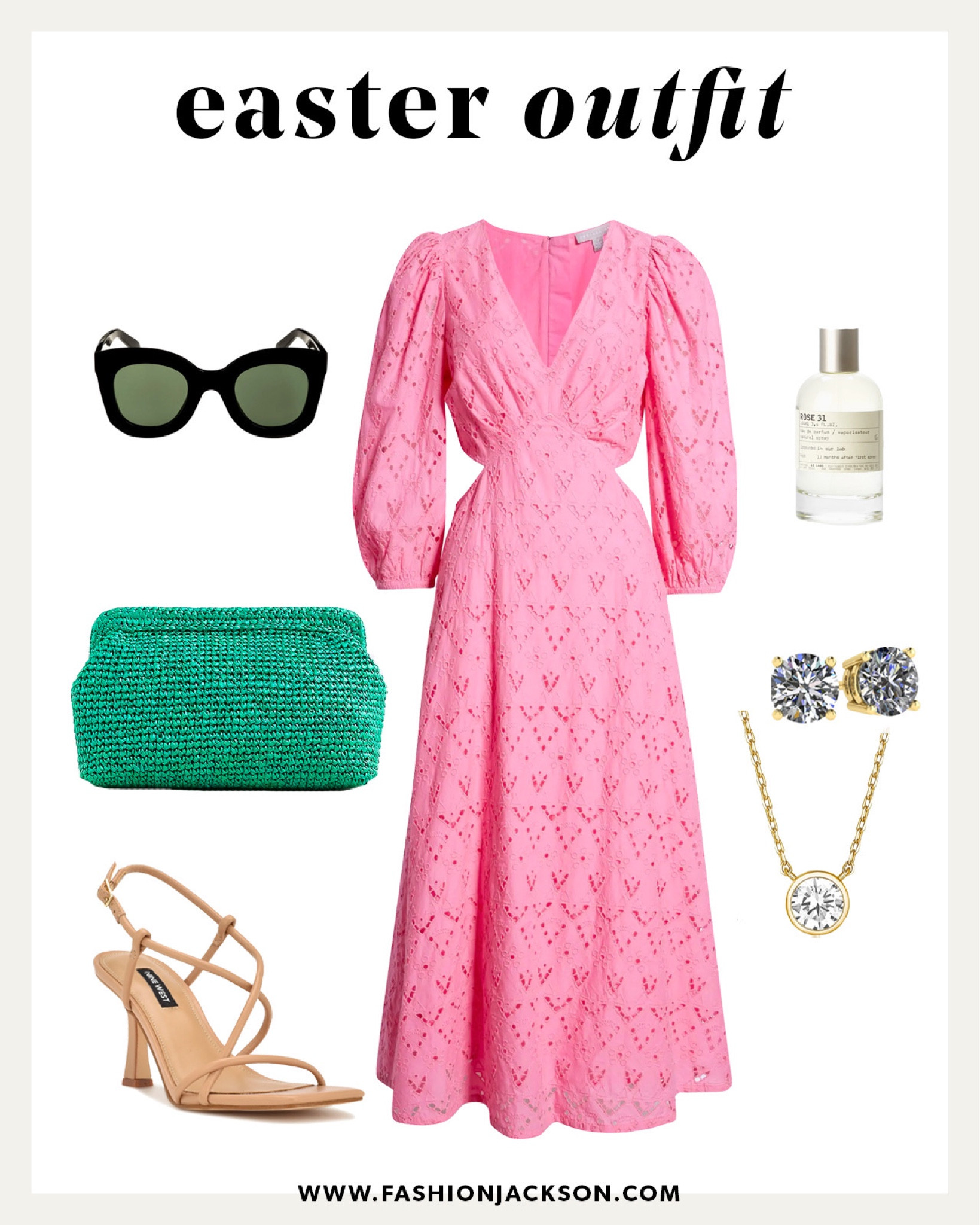 Easter outfit idea. Dress under $120 & heels under $100! #springdress #springfashion #easterdress #mididress #eyelet #under150 #fashionjackson

#LTKSeasonal #LTKunder100 #LTKstyletip