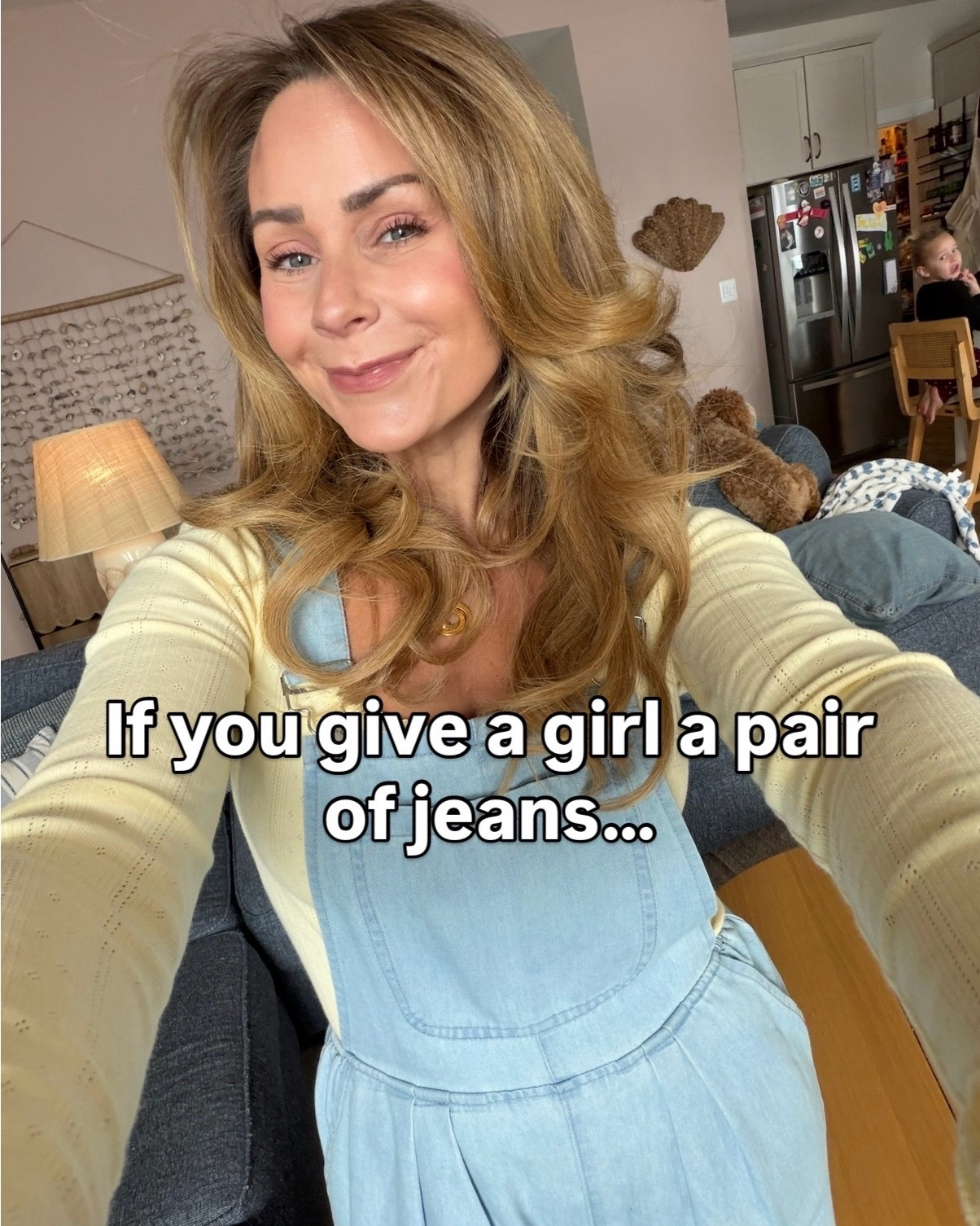 If you give a girl a pair of jeans… you’re starting something.

Denim has this way of convincing you your life is about to change.
(And honestly? Sometimes it does.)



#DenimJourney #MillennialCoded #ClaireCoded #SpringStyle