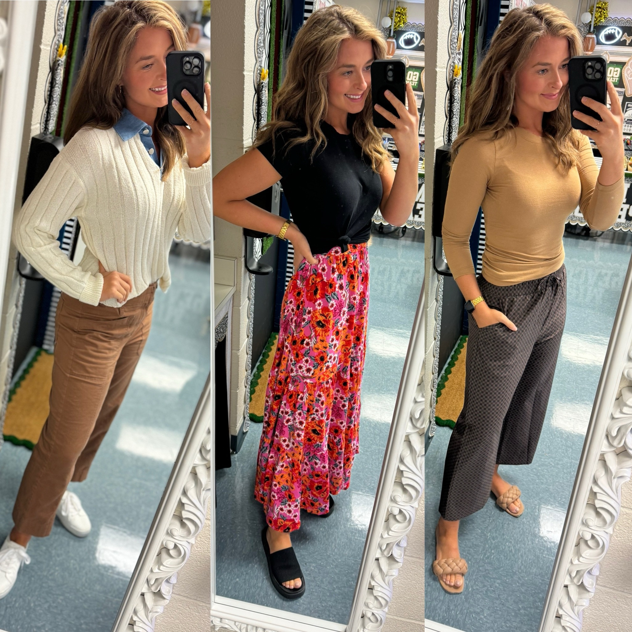 OUTFITS OF THE WEEK…(we didn’t have school Monday, and I was home sick a day) 🤒🤦🏼‍♀️

#LTKSeasonal #LTKWorkwear #LTKFindsUnder100