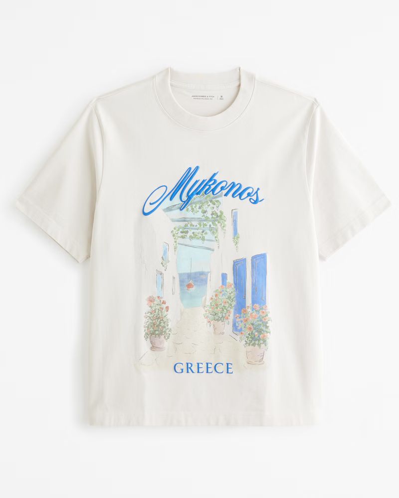 Polished Greece Graphic Tee | Abercrombie & Fitch (US)