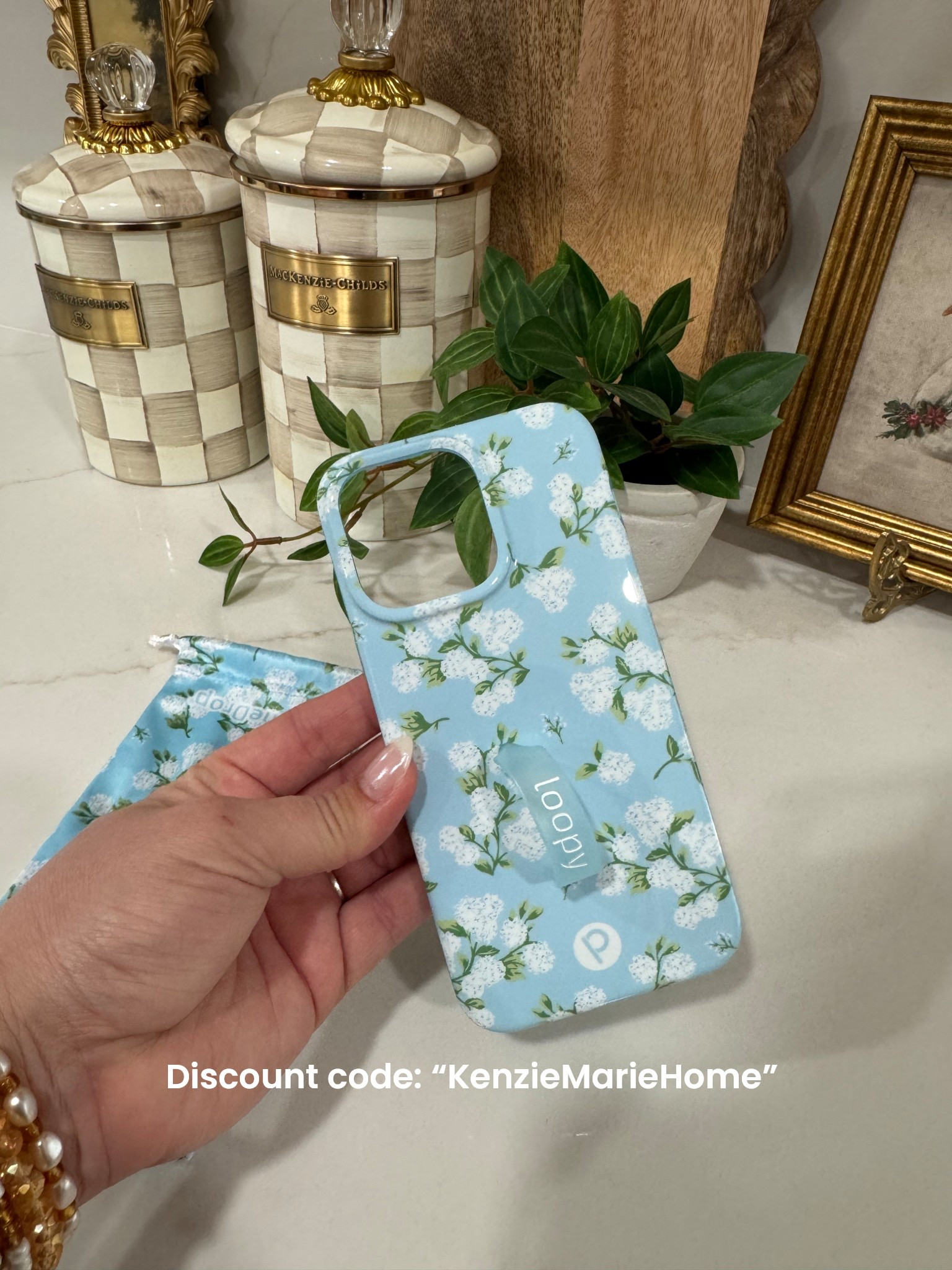 New loopy cases in a fun hydrangea print! Discount code is “kenziemariehome"

#LTKmomlife #LTKdayinmylife #LTKootd