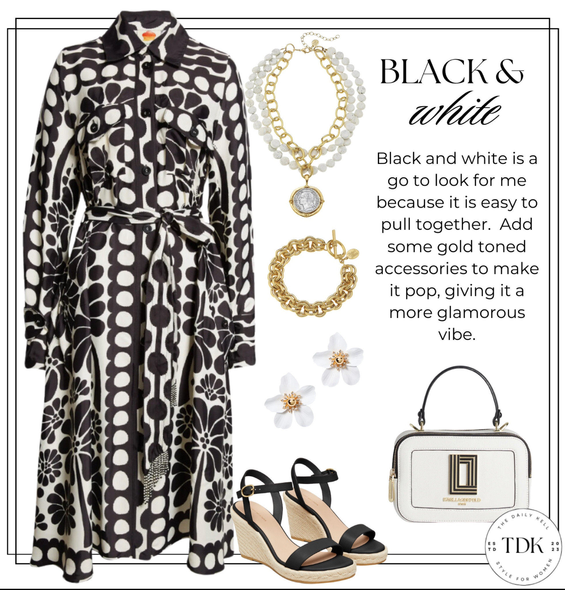 Effortless yet elegant, this combination never fails to impress!

Black and white palette allows for endless creativity and versatility in styling, making every outfit a statement.

#LTKSeasonal #LTKOver40 #LTKStyleTip