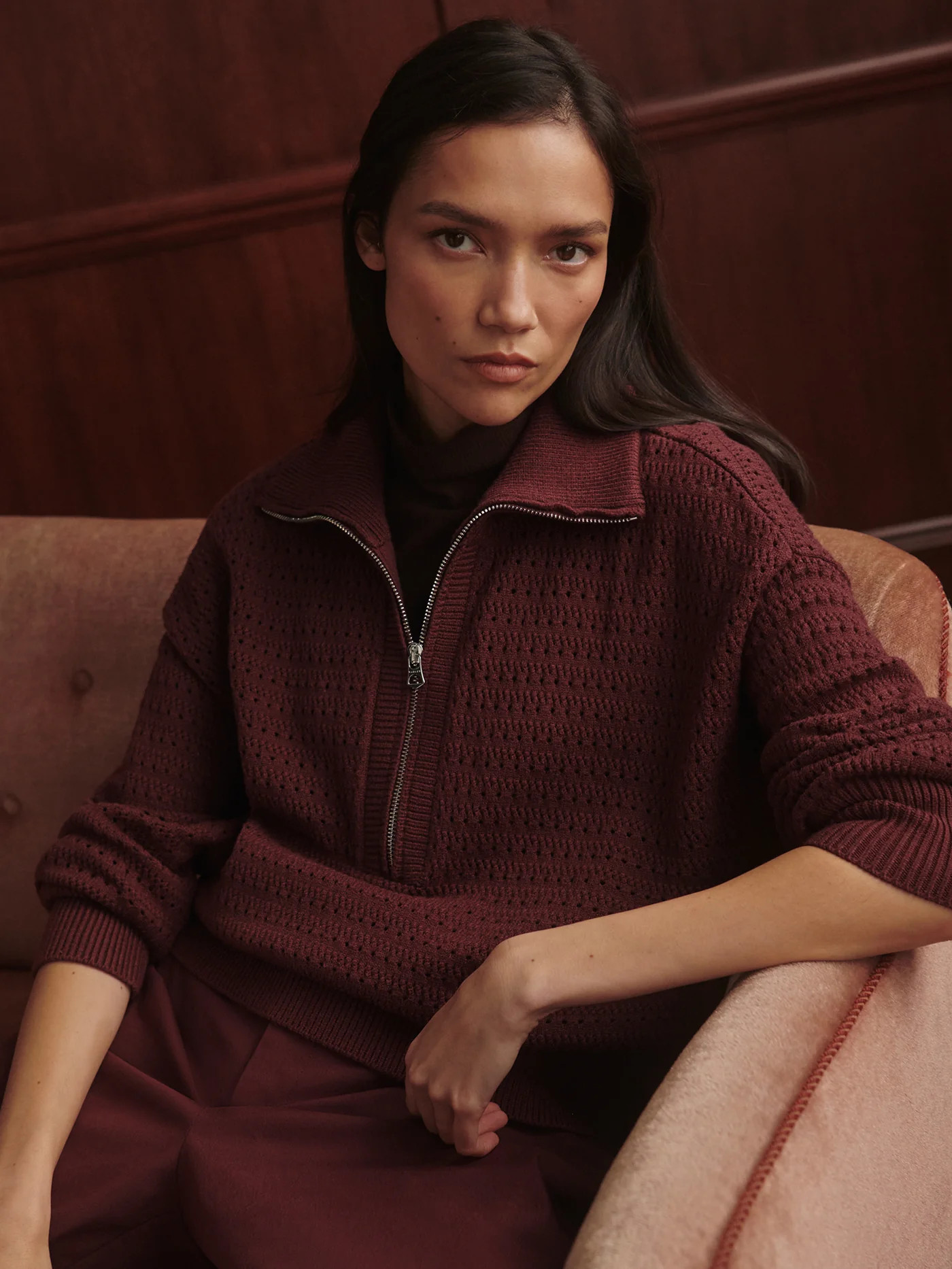 Darla Half Zip Knit | Varley US | Varley US