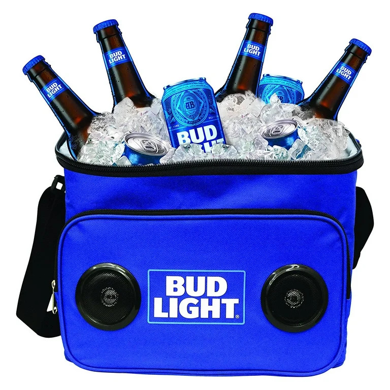 Bud Light 38897 Bud Light Bluetooth Speaker Cooler Bag | Walmart (US)