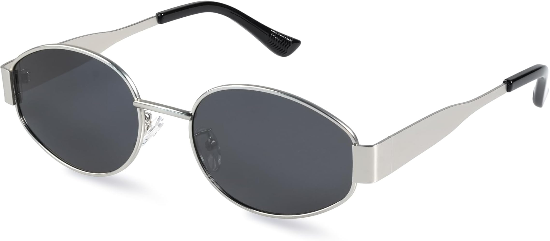 livho 2025 Trendy Oval Sunglasses - Stylish Polarized Shades for Everyday - Retro Metal Frames | Amazon (US)