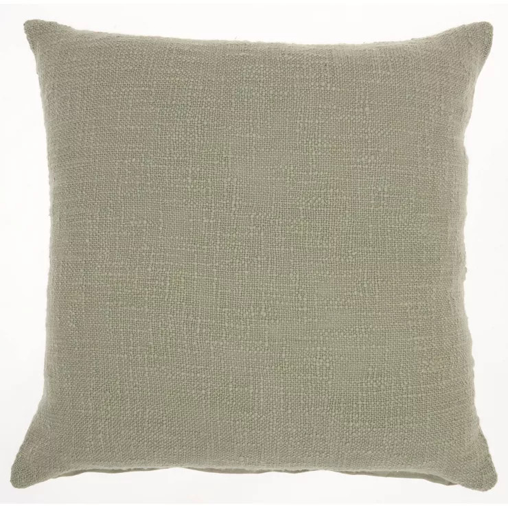 Life Styles Solid Woven Cotton Throw Pillow - Mina Victory | Target