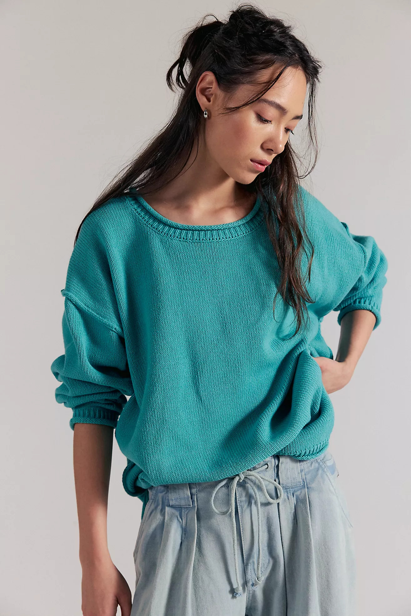 We The Free Ella Roll-Neck Knit Sweater | Free People (Global - UK&FR Excluded)