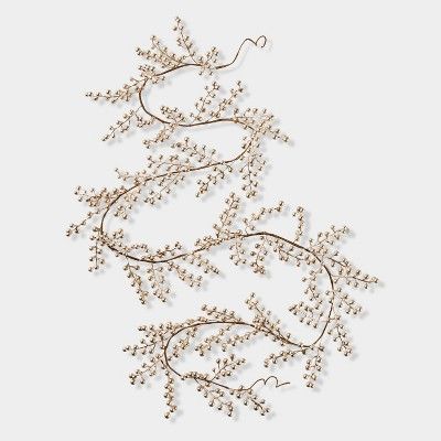 6' Unlit Champagne Berry Artificial Christmas Garland - Wondershop™ | Target