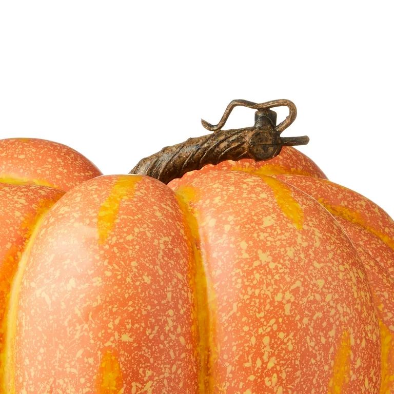 Harvest Orange Speckled Foam Pumpkin, 5", by Way To Celebrate | Walmart (US)