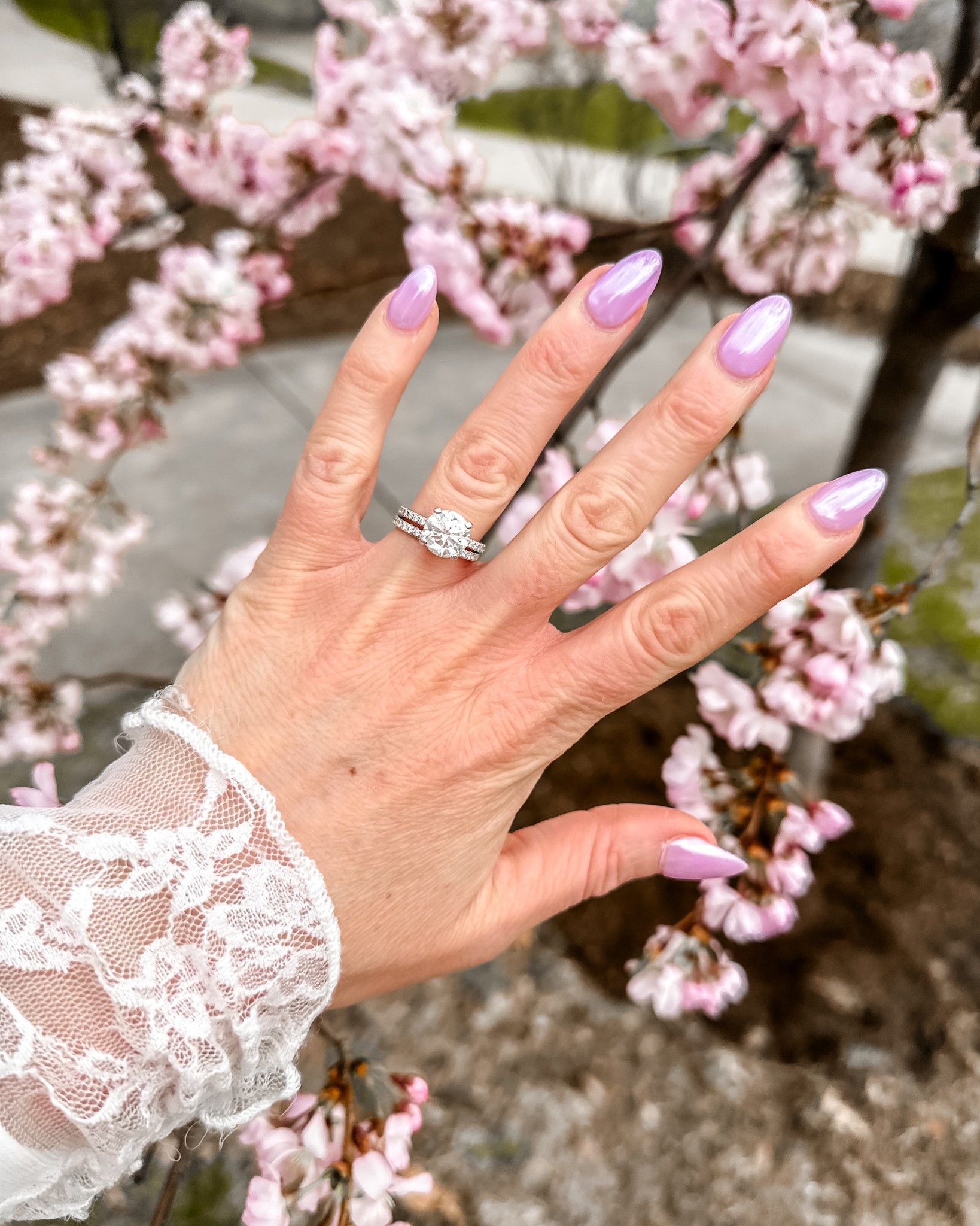 TRAVEL RINGS ✈️ I bought this Moissanite ring and band to wear when I travel instead of my real wedding rings and I love how they look! So much sparkle! And they’re currently on sale! ✨

#LTKTravel #LTKStyleTip