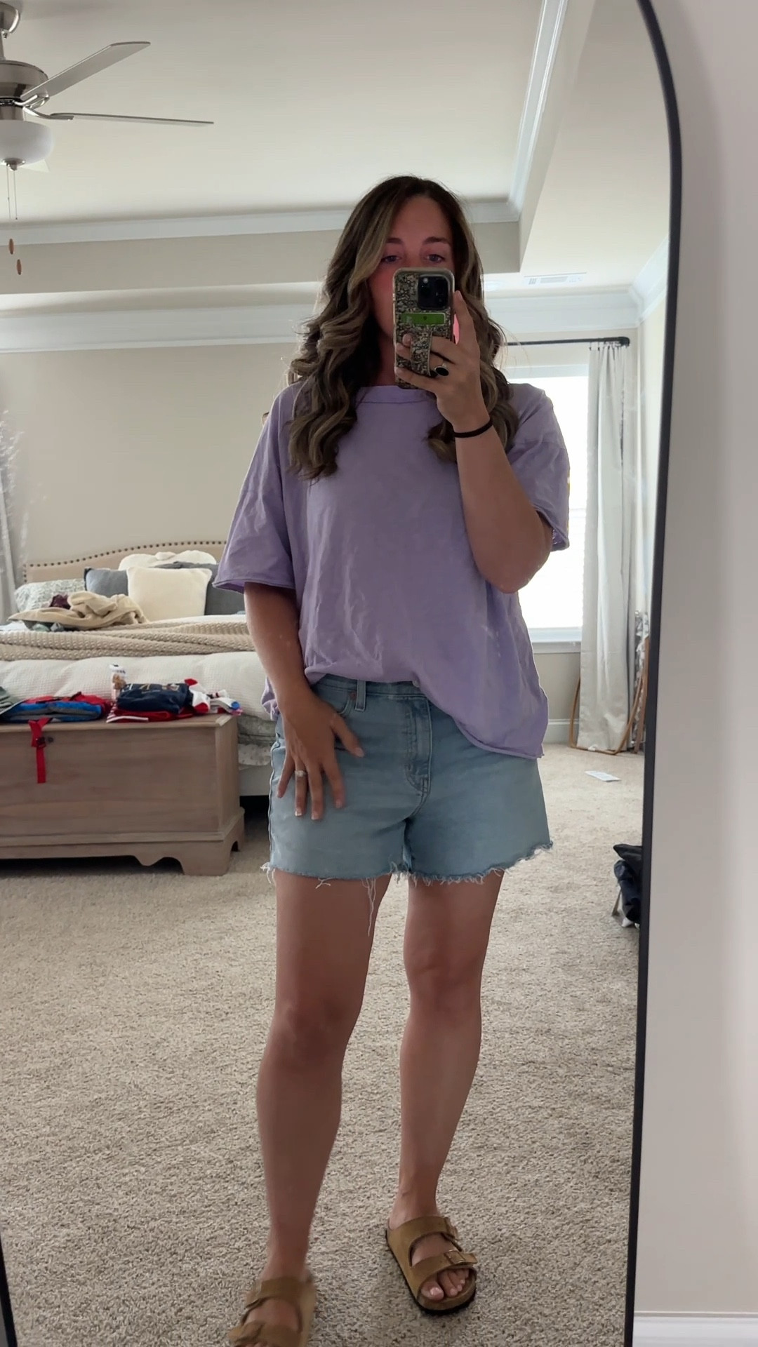 According to happy accident, I bought these shorts without trying them on at Walmart bc I forgot to bring some to the beach and now they are my FAVORITE pair of shorts! I grab these over and over. They’re the best Jean shorts I’ve bought in a while! And just under $20! 🤯 
I am 5,6” and wearing a size 10  


#LTKMidsize #LTKSummerEdit #LTKFindsUnder50