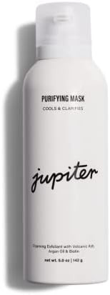 Jupiter Purifying Scalp Exfoliator Mask - Color Safe Foaming Volcanic Ash Scalp Scrub Treatment -... | Amazon (US)