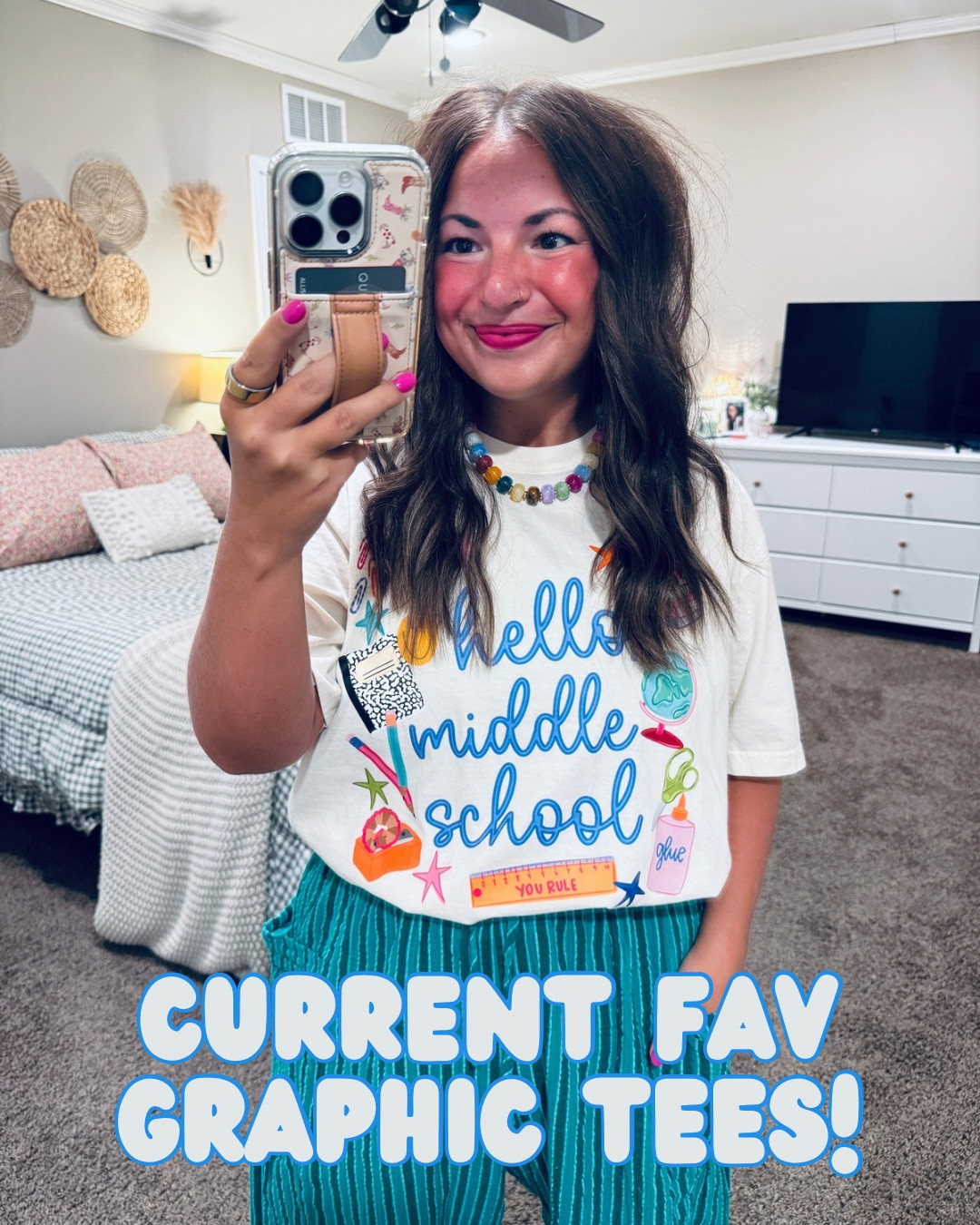 Cutie graphic tees make classroom outfits so much more fun! ✏️💓💫Sharing some of my current favs from Amazon + two small businesses I’m loving! 💕 Which one is your favorite?!

ivory happy to see your face tee: https://thepressedmamaco.com/product/happy-to-see-your-face/?v=92a31fc033f7

gingham counselor tee: https://thepressedmamaco.com/product/teacher-para-sped-counselor-blue-w-apple/?v=92a31fc033f7

#LTKootd #LTKMidsize #LTKWorkwear