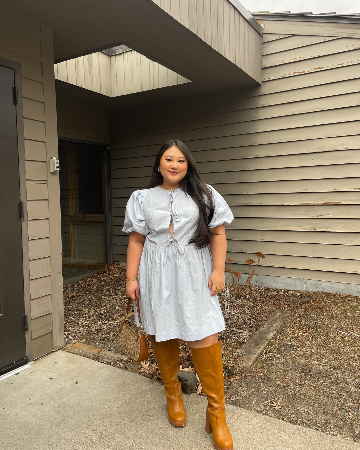 Spring in Minne

FOLLOW @angelstyledthat for more midsize + short girl fashion inspo 

Outfit breakdown:
Dress @hm 
Boots @torrid 
Bag @coach 
.
.
Outfit diaries, style diaries, style ideas, style trends, spring outfit ideas, outfit inspo, midsize fashion, midsize style, spring style, spring style inspo, spring trends, casual style, spring fashion, short girl style, content creator, fashion  blogger
#midsizeoutfit #midsizefashion #midsizegal #midsizefashioninspo 
#midsizestyle #shortgirlfashion #shortgirlstyle #springoutfitinspo #curvystyle #contentcreator #springoutfitideas

#LTKMidsize #LTKStyleTip #LTKFindsUnder50