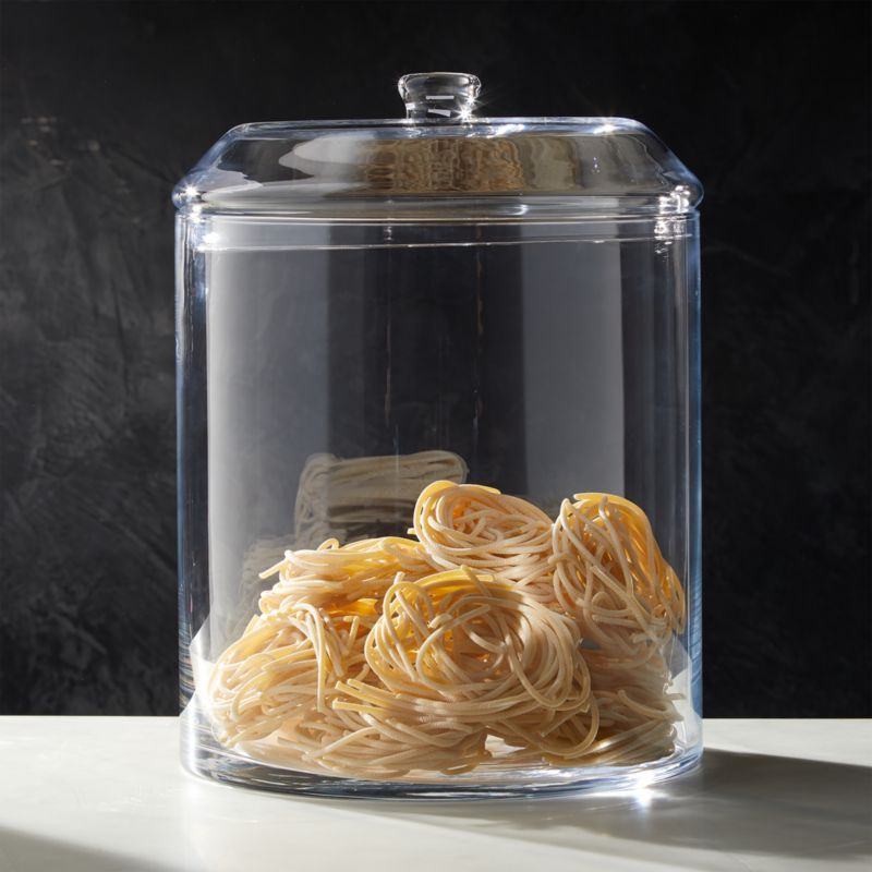 Snack Extra-Large Glass Canister by Jennifer Fisher + Reviews | CB2 | CB2