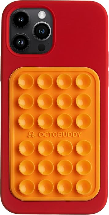 OCTOBUDDY Classic MAX - Silicone Suction Phone Case Adhesive Mount - Hands-Free, Strong Grip Hold... | Amazon (US)