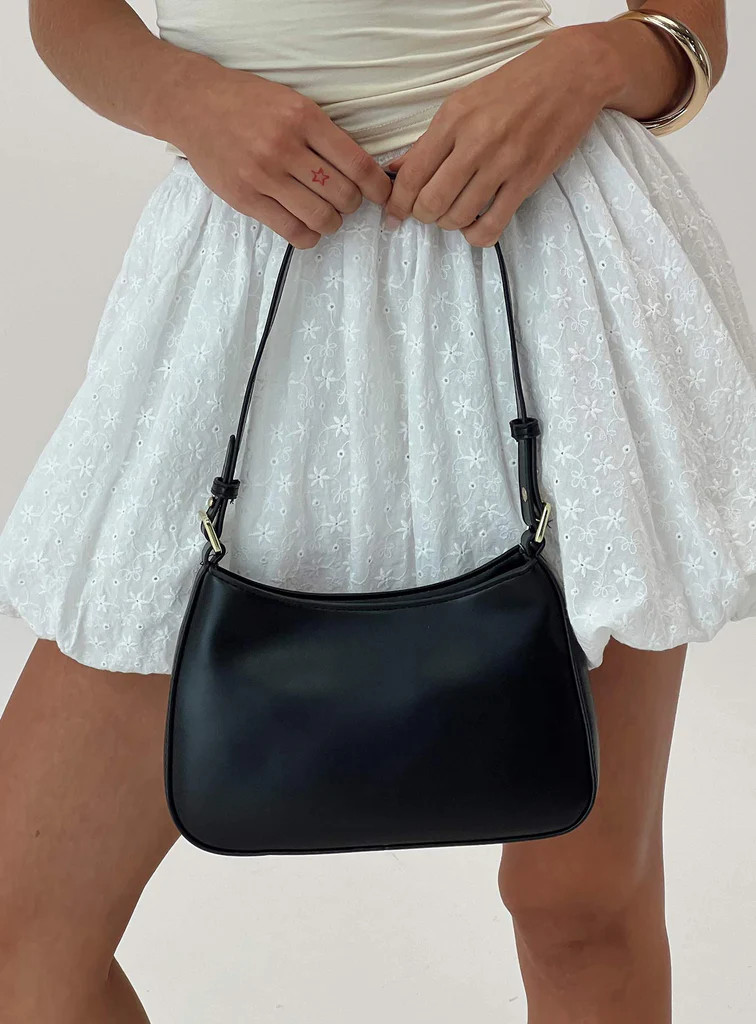Vesperea Shoulder Bag Black | Princess Polly US