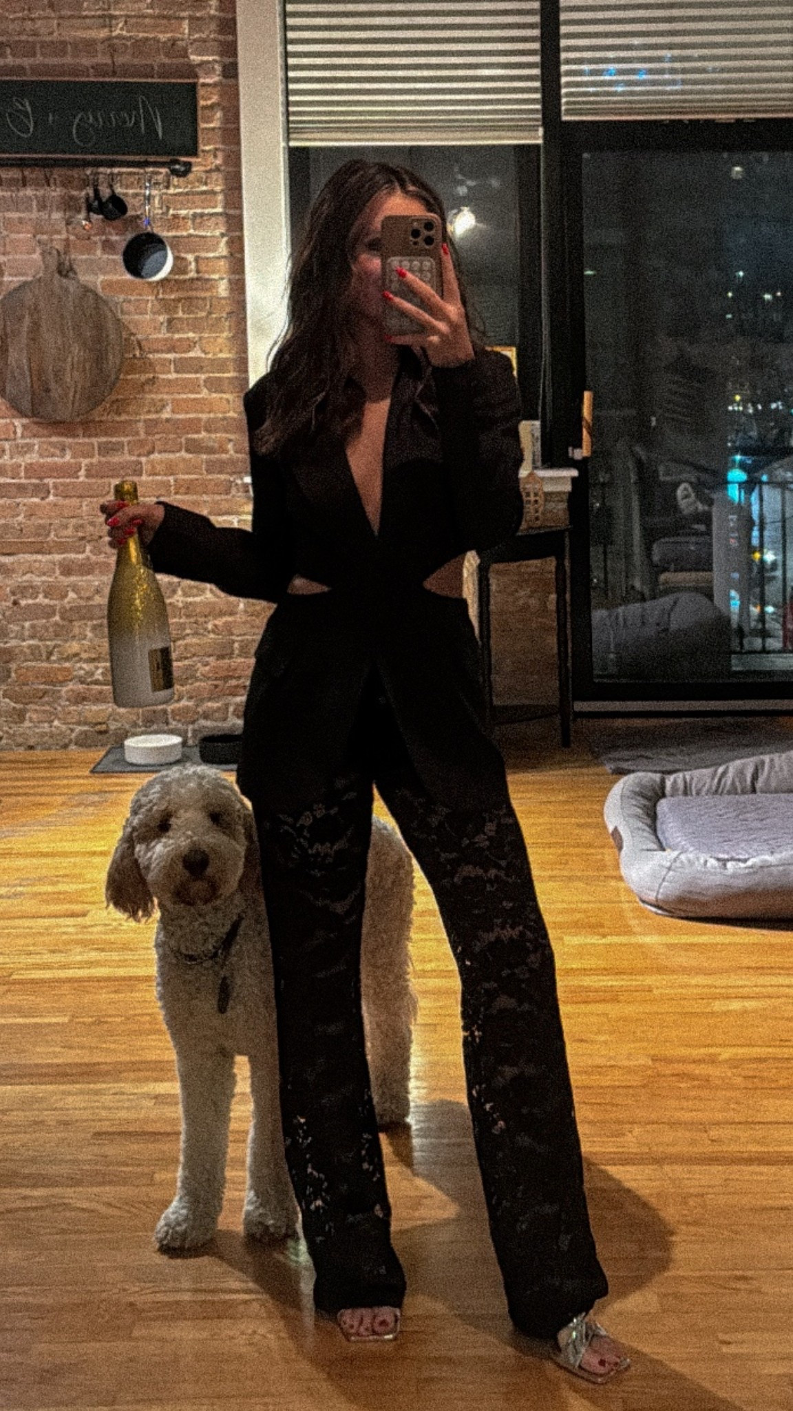 New Year’s Eve outfit inspo. A fun pair of pants and a blazer- can’t go wrong! NYE

#LTKHoliday